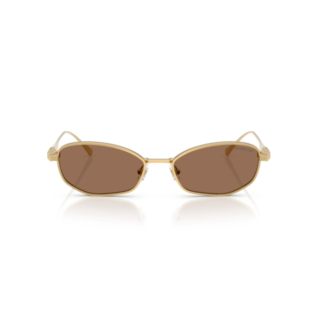 Óculos de Sol Swarovski 0SK7042 40377355 Metal Dourado com lentes na cor Marrom 2