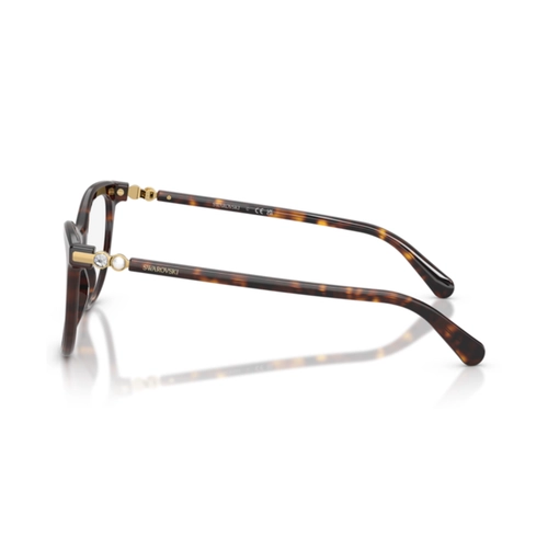 Óculos de Grau Swarovski 0SK2064 1002 53 Acetato Marrom Mesclado
