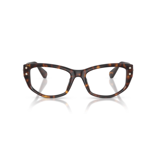 Óculos de Grau Swarovski 0SK2062U 1002 54 Acetato Marrom Mesclado 2