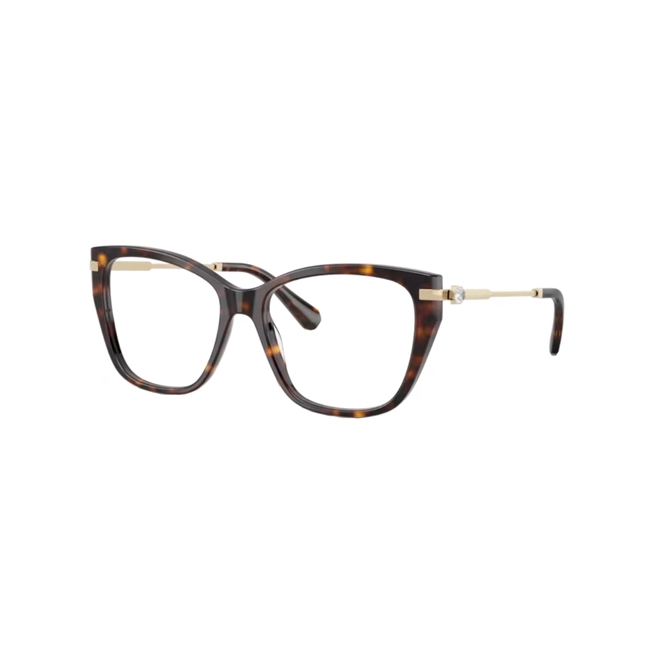 Óculos de Grau Swarovski 0SK2060 1002 55 Acetato Marrom Mesclado 1