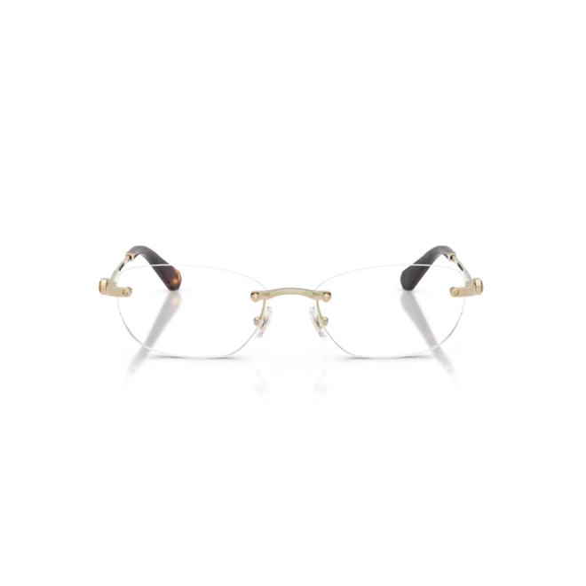 Óculos de Grau Swarovski 0SK1037 4028 56 Metal Dourado 2
