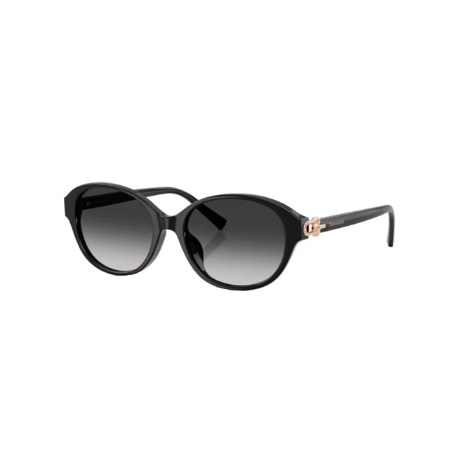 Óculos de Sol Tiffany 0TF4263D 80013C54 Acetato Preto com lentes na cor Cinza Degradê 1