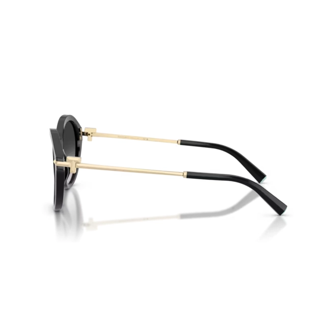 Óculos de Sol Tiffany 0TF4259 80013C56 Acetato Preto com lentes na cor Cinza Degradê 3