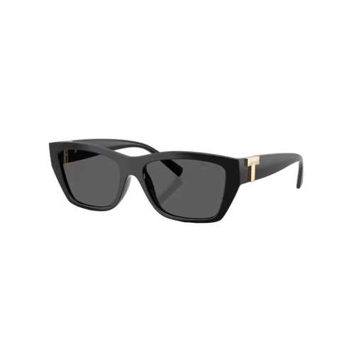 Óculos de Sol Tiffany 0TF4255U 8001S456 Acetato Preto com lentes na cor Cinza