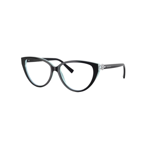Óculos de Grau Tiffany 0TF2292 8055 55 Acetato Preto e Azul