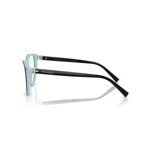 Óculos de Grau Tiffany 0TF2292 8055 55 Acetato Preto e Azul