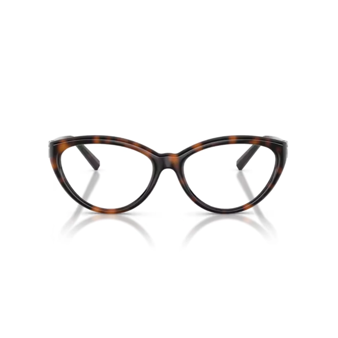 Óculos de Grau Tiffany 0TF2287U 8015 55 Acetato Marrom Mesclado 2