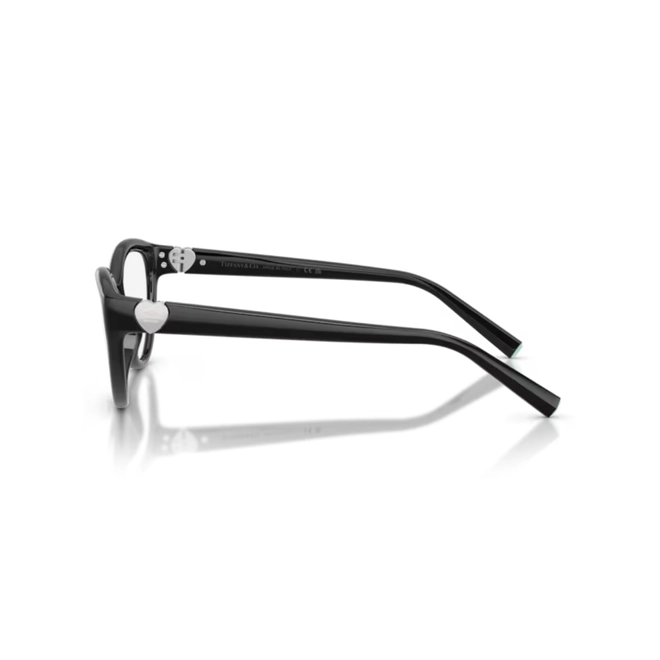 Óculos de Grau Tiffany 0TF2287U 8001 55 Acetato Preto 3