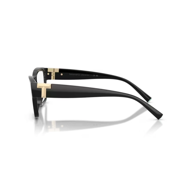 Óculos de Grau Tiffany 0TF2285U 8001 55 Acetato Preto 3