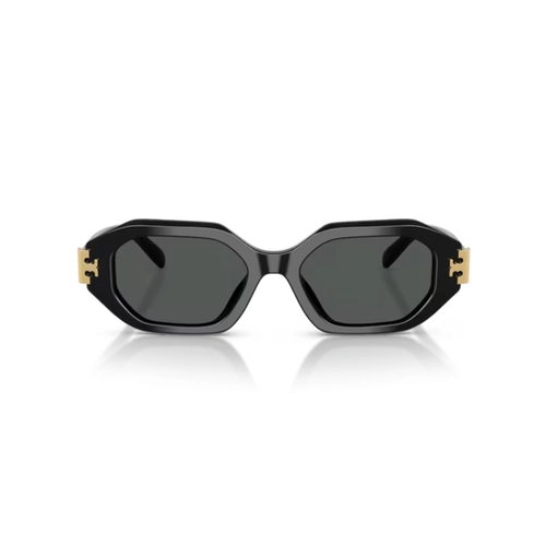 Óculos de Sol Tory Burch 0TY7234U 17098751 Acetato Preto com lentes na cor Cinza
