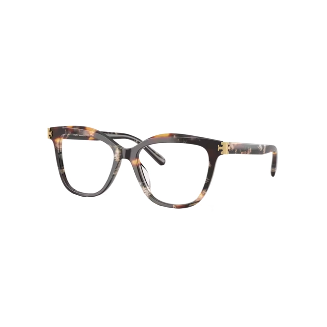 Óculos de Grau Tory Burch 0TY2169U 2072 54 Acetato Marrom Mesclado 1