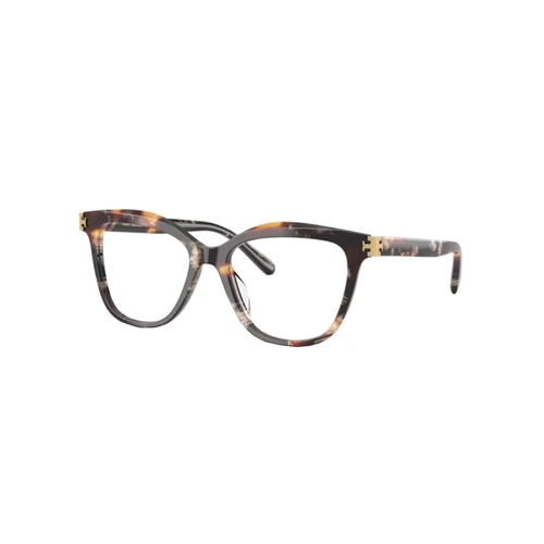 Óculos de Grau Tory Burch 0TY2169U 2072 54 Acetato Marrom Mesclado