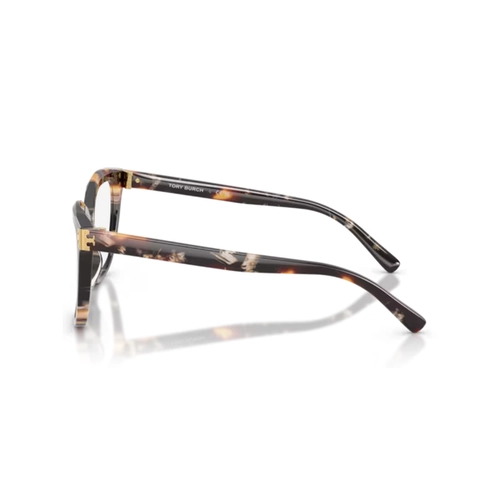 Óculos de Grau Tory Burch 0TY2169U 2072 54 Acetato Marrom Mesclado