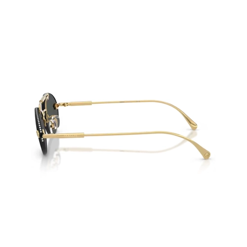 Óculos de Sol Versace 0VE2295 10028756 Metal Dourado com lentes na cor Cinza