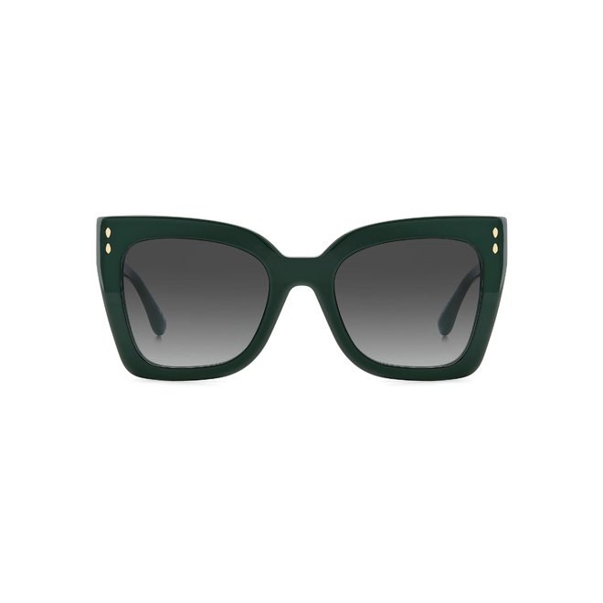 Óculos de Sol Isabel Marant IM 0188/S 1EDIB 53/22 Acetato Verde com lentes na cor Cinza Degradê 2