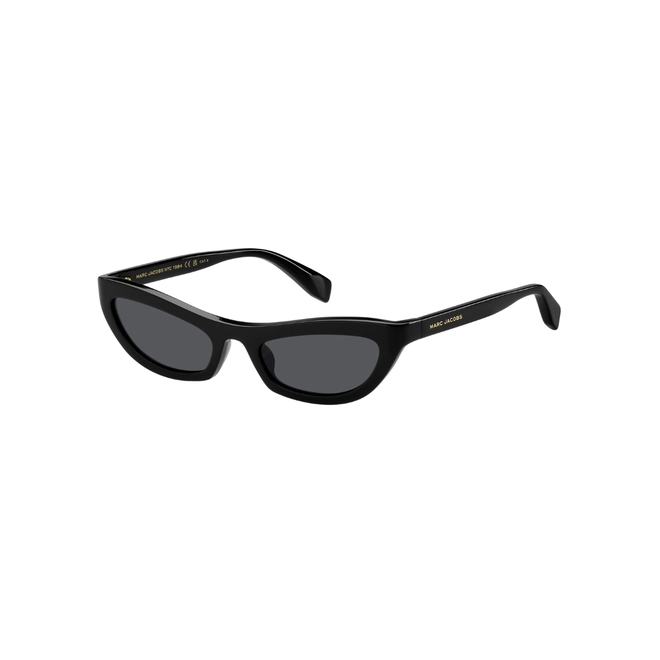 Óculos de Sol Marc Jacobs MARC 797/S 807 54IR Acetato Preto com lentes na cor Cinza 1