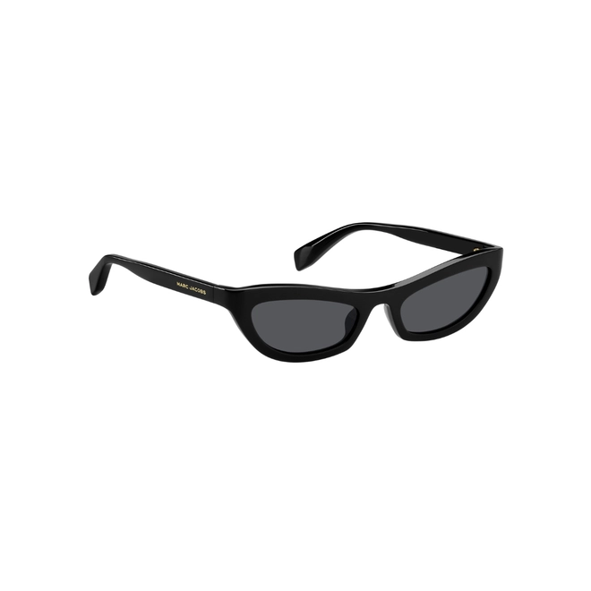 Óculos de Sol Marc Jacobs MARC 797/S 807 54IR Acetato Preto com lentes na cor Cinza 3