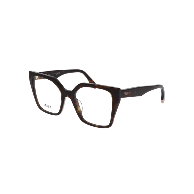 Óculos de Grau Fendi FE50002I_54059 Acetato Marrom Mesclado 1