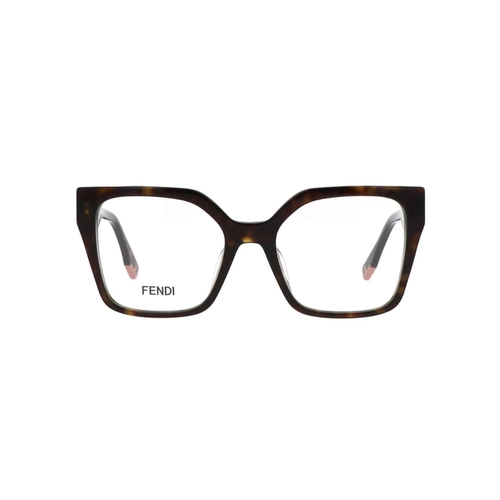 Óculos de Grau Fendi FE50002I_54059 Acetato Marrom Mesclado