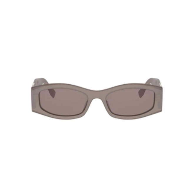 Óculos de Sol Fendi FE40204I_5448E Acetato Marrom Claro com lentes na cor Marrom 2