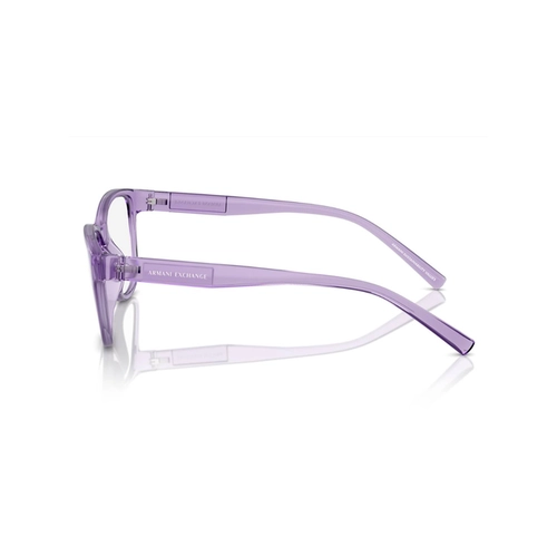 Óculos de Grau Armani Exchange 0AX3111U 8236 54 Acetato Violeta Transparente