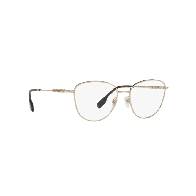 Óculos de Grau Burberry 0BE1376 1340 55 Metal Dourado 3