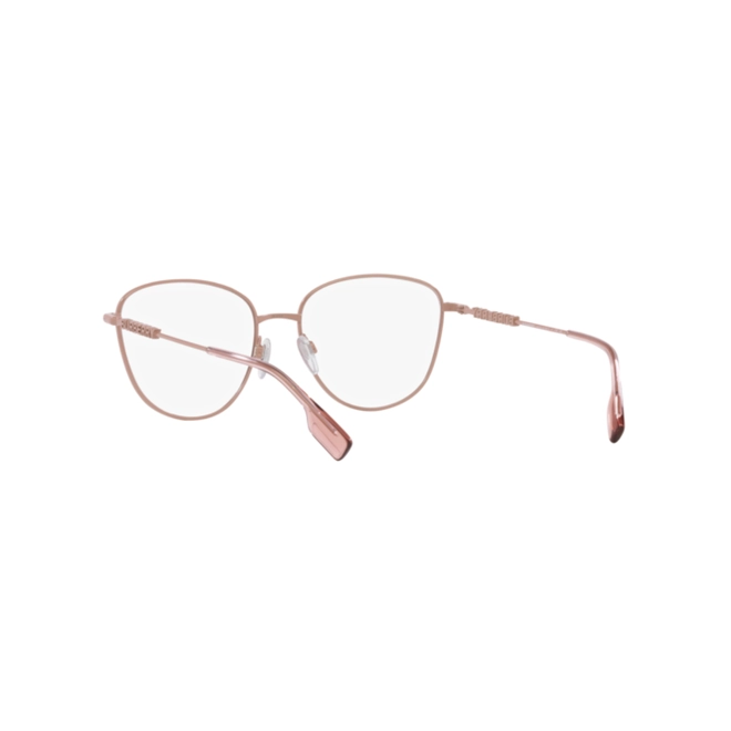 Óculos de Grau Burberry 0BE1376 1343 53 Metal Rosa 5