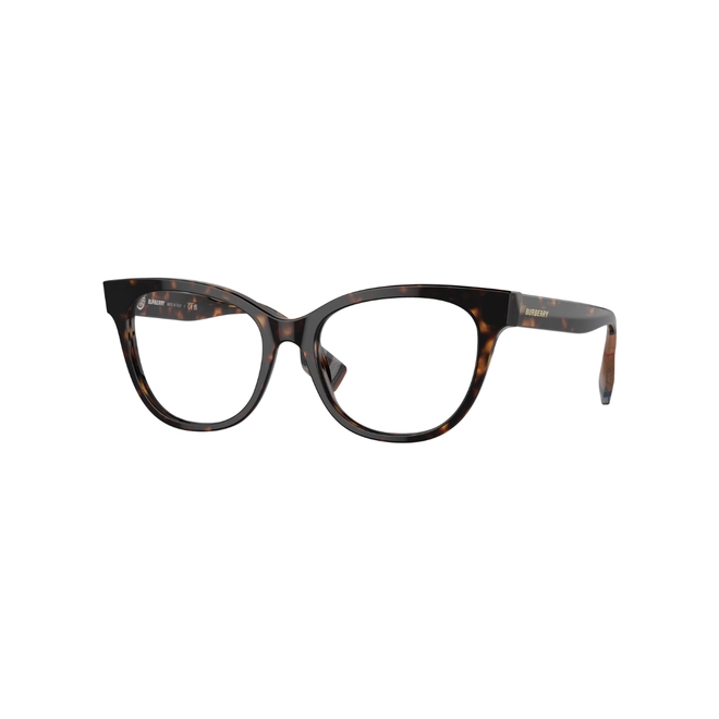 Óculos de Grau Burberry 0BE2375 3002 53 Acetato Marrom Mesclado 1