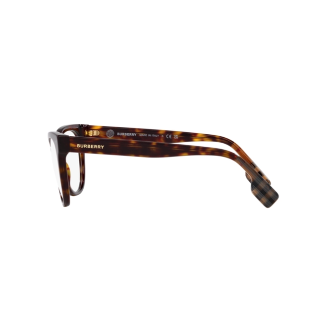 Óculos de Grau Burberry 0BE2375 3002 53 Acetato Marrom Mesclado 4