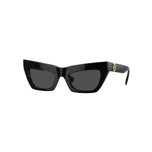 Óculos de Sol Burberry 0BE4405 30018751 Acetato Preto com lentes na cor Cinza Escuro