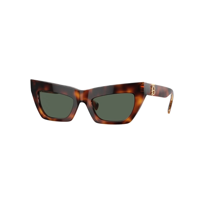 Óculos de Sol Burberry 0BE4405 33167151 Acetato Marrom Mesclado com lentes na cor Verde Escuro 1