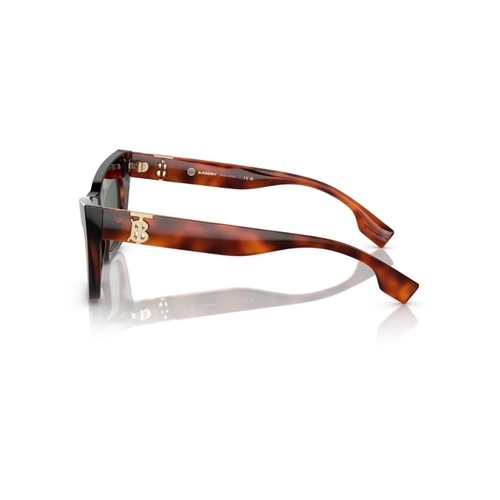 Óculos de Sol Burberry 0BE4405 33167151 Acetato Marrom Mesclado com lentes na cor Verde Escuro