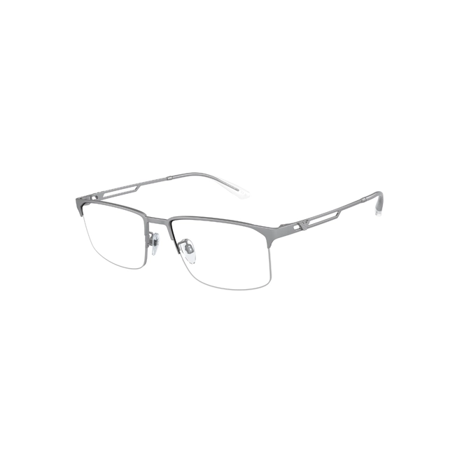 Óculos de Grau Emporio Armani 0EA1143 3045 57 Metal Cinza Fosco 1
