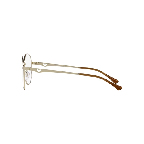 Óculos de Grau Emporio Armani 0EA1144 3013 52 Metal Dourado
