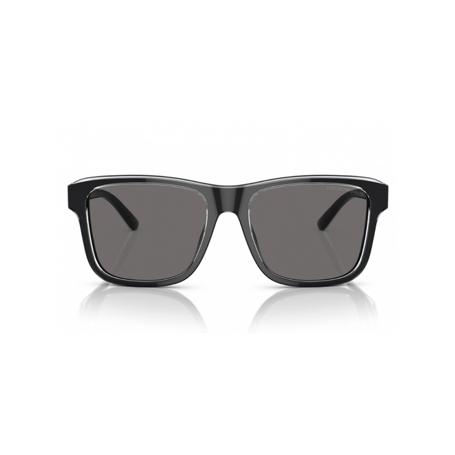 Óculos de Sol Emporio Armani 0EA4208 60518756 Acetato Preto com lentes na cor Cinza Escuro Polarizado 2