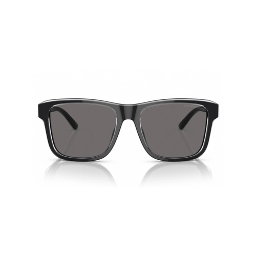 Óculos de Sol Emporio Armani 0EA4208 60518756 Acetato Preto com lentes na cor Cinza Escuro Polarizado