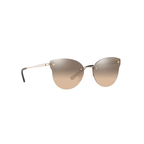 Óculos de Sol Michael Kors 0MK1130B 10143D59 Metal Dourado com lentes na cor Marrom