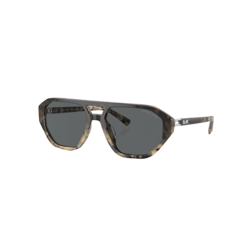 Óculos de Sol Michael Kors 0MK2219U 39428757 Acetato Marrom Mesclado com lentes na cor Cinza