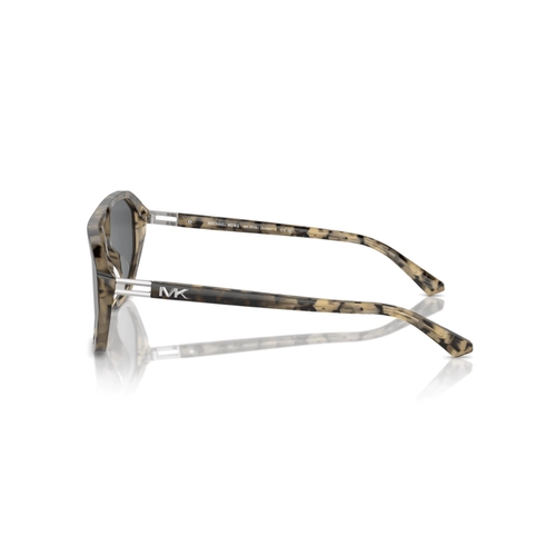 Óculos de Sol Michael Kors 0MK2219U 39428757 Acetato Marrom Mesclado com lentes na cor Cinza