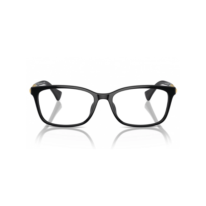 Óculos de Grau Ralph 0RA7160U 5001 53 Acetato Preto 2