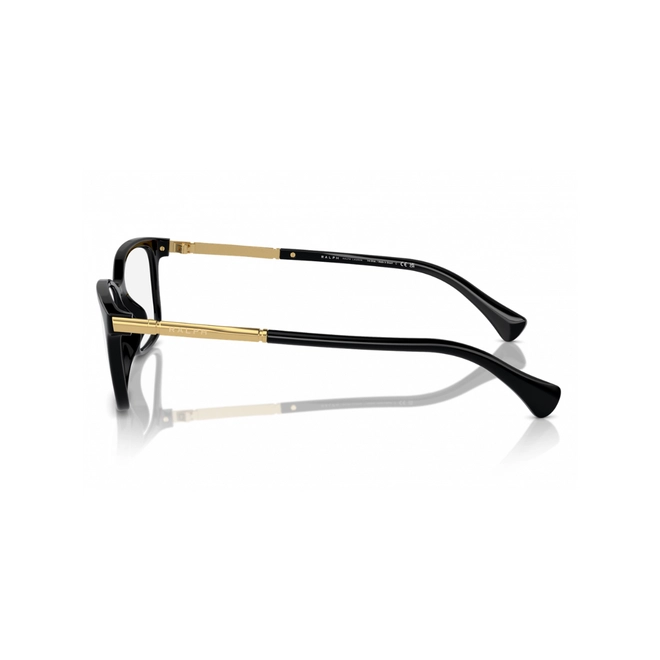Óculos de Grau Ralph 0RA7160U 5001 53 Acetato Preto 3