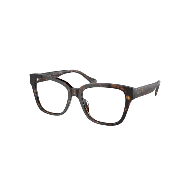 Óculos de Grau Ralph 0RA7162U 5003 55 Acetato Marrom Mesclado 1