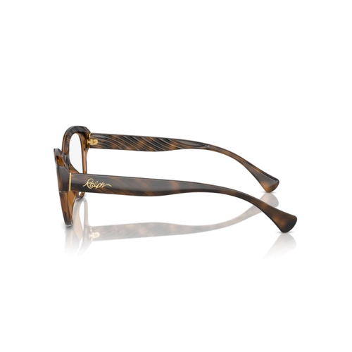 Óculos de Grau Ralph 0RA7164U 6149 52 Acetato Marrom Mesclado