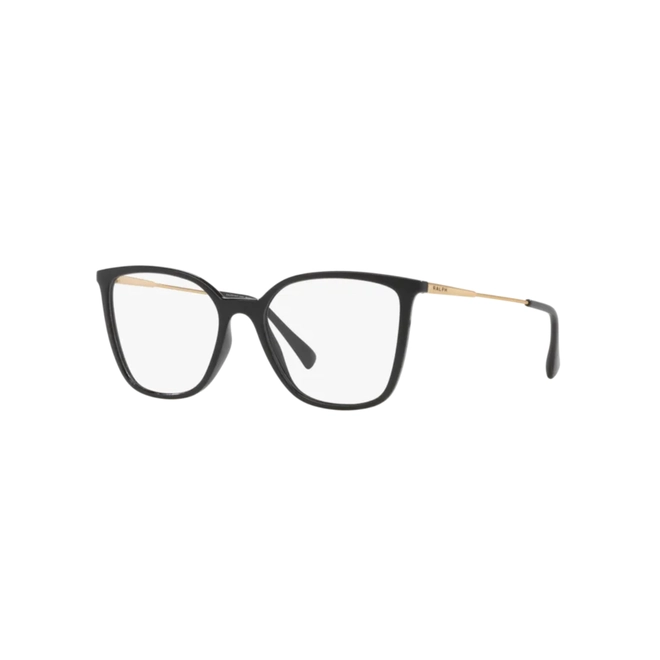 Óculos de Grau Ralph 0RA7168L 6166 53 Acetato Preto 1