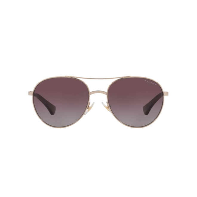 Óculos de Sol Ralph 0RA4135 94276255 Metal Rose com lentes na cor Violeta Degradê 2
