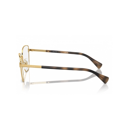 Óculos de Grau Ralph 0RA6060 9004 56 Metal Dourado
