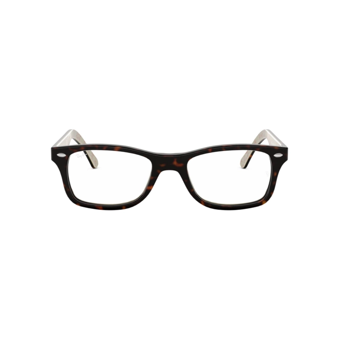 Óculos de Grau Ray-Ban 0RX5228 5057 55 Acetato Marrom Mesclado 2