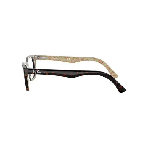 Óculos de Grau Ray-Ban 0RX5228 5057 55 Acetato Marrom Mesclado