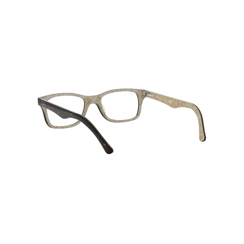 Óculos de Grau Ray-Ban 0RX5228 5057 55 Acetato Marrom Mesclado