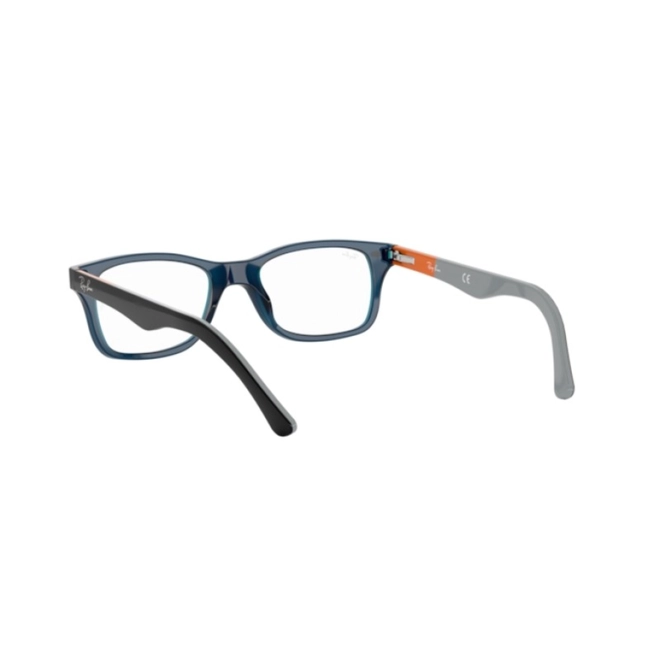 Óculos de Grau Ray-Ban 0RX5228 5547 50 Acetato Azul 4